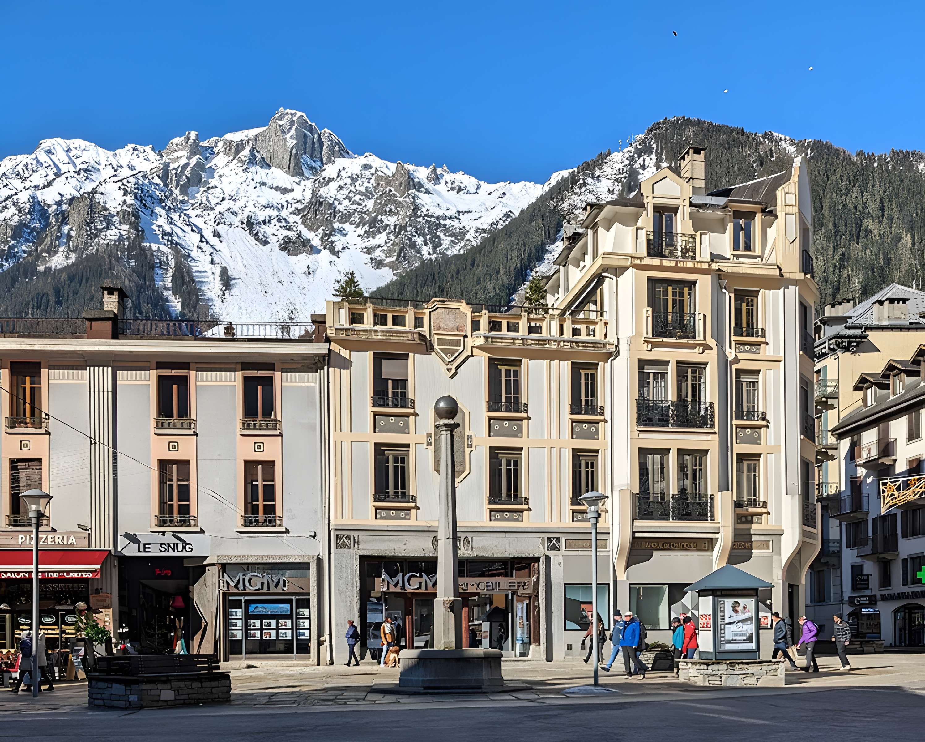 Fontaine de Chamonix-Mont-Blanc