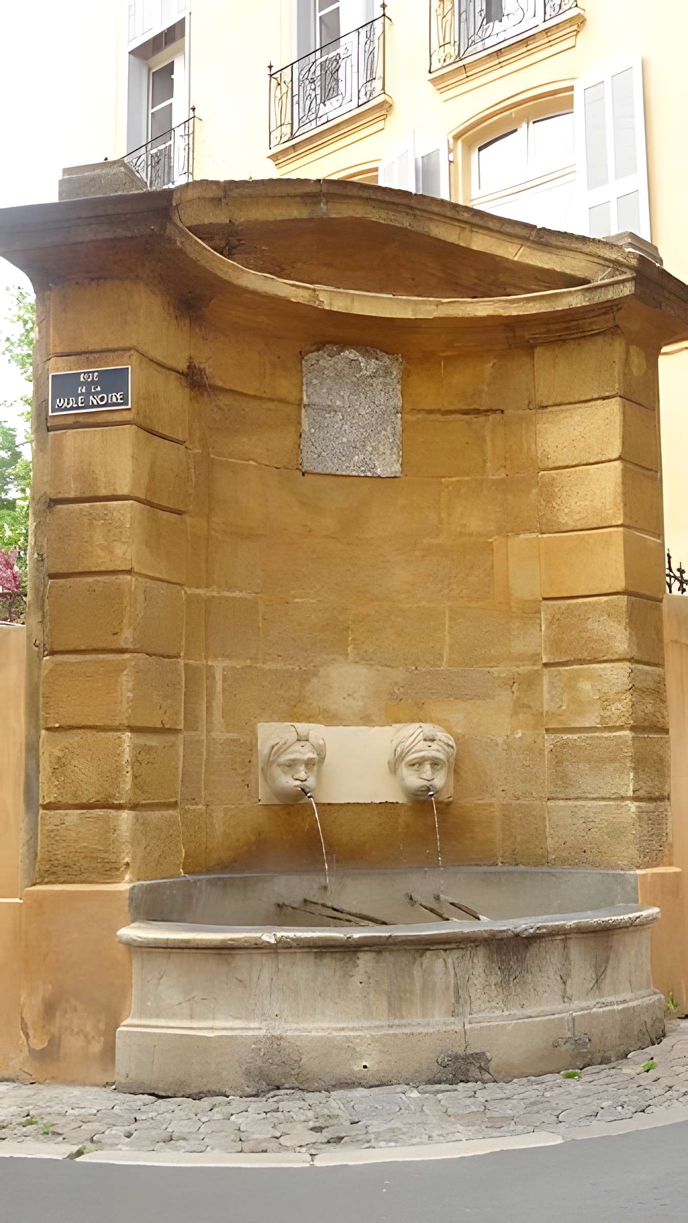 Fontaine de la Mule Noire d'Aix-en-Provence 