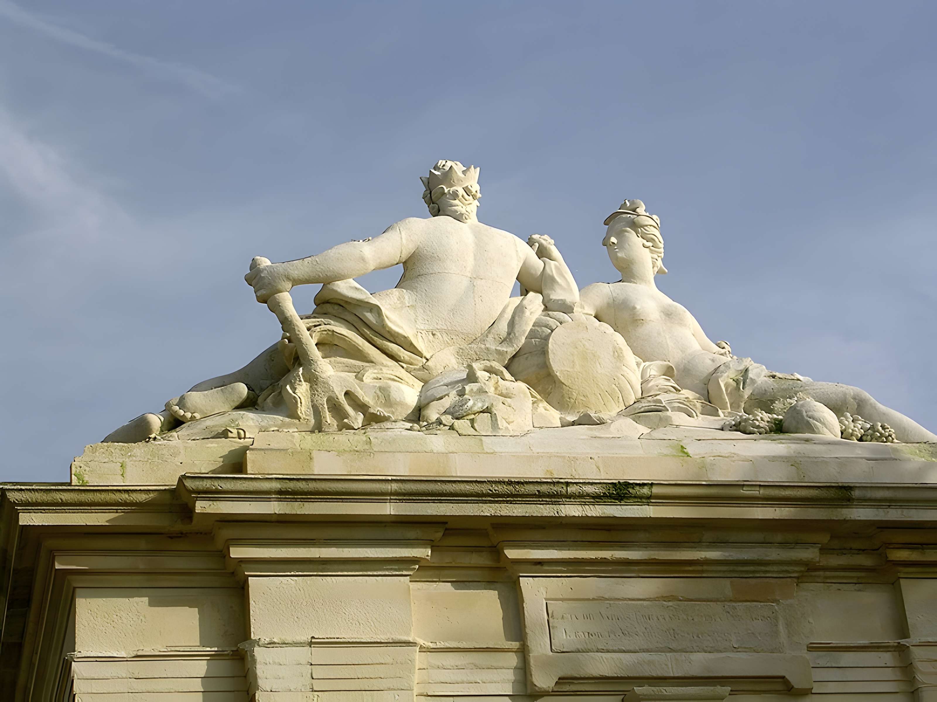 Fontaine de la place Colbert à Rochefort