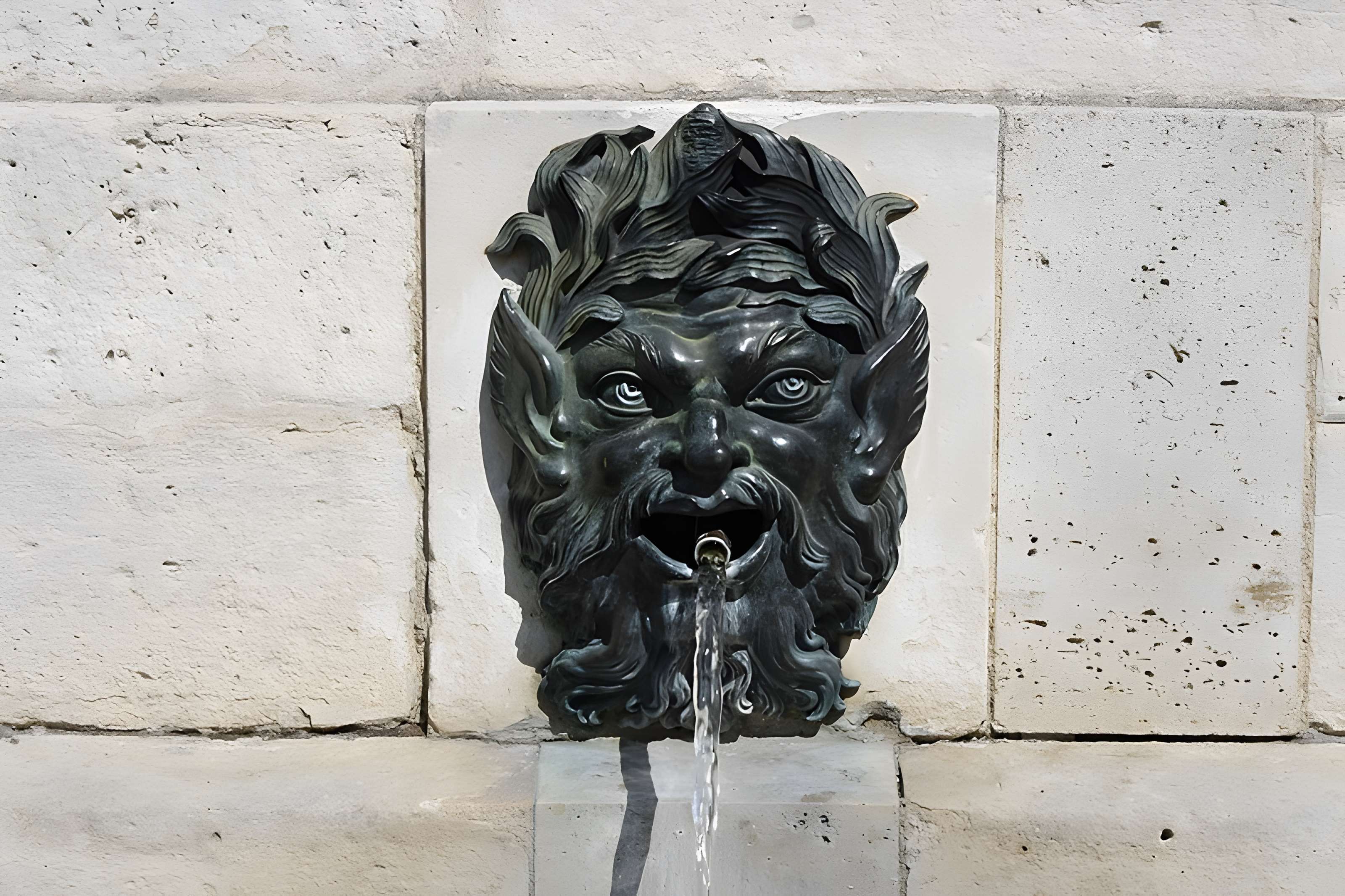 Fontaine de la place Saint-Louis de Versailles