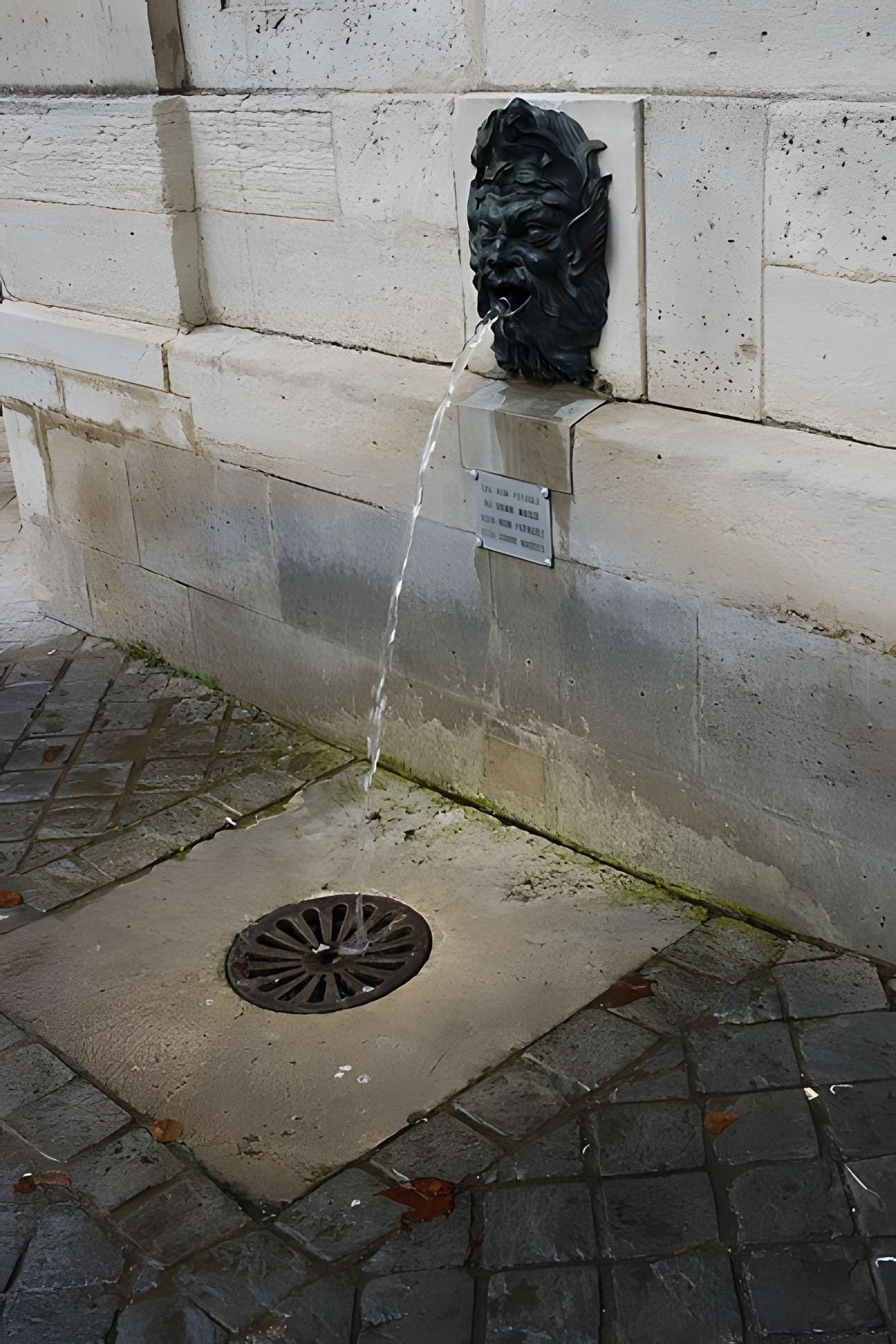 Fontaine de la place Saint-Louis de Versailles