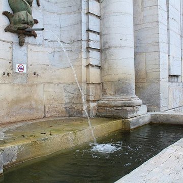Fontaine de la Sirène à Poligny