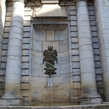 Fontaine de la Sirène à Poligny