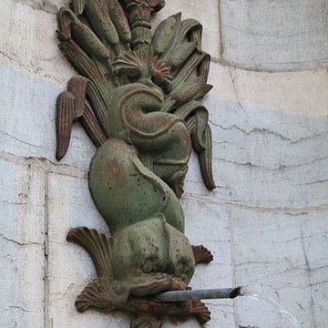 Fontaine de la Sirène à Poligny