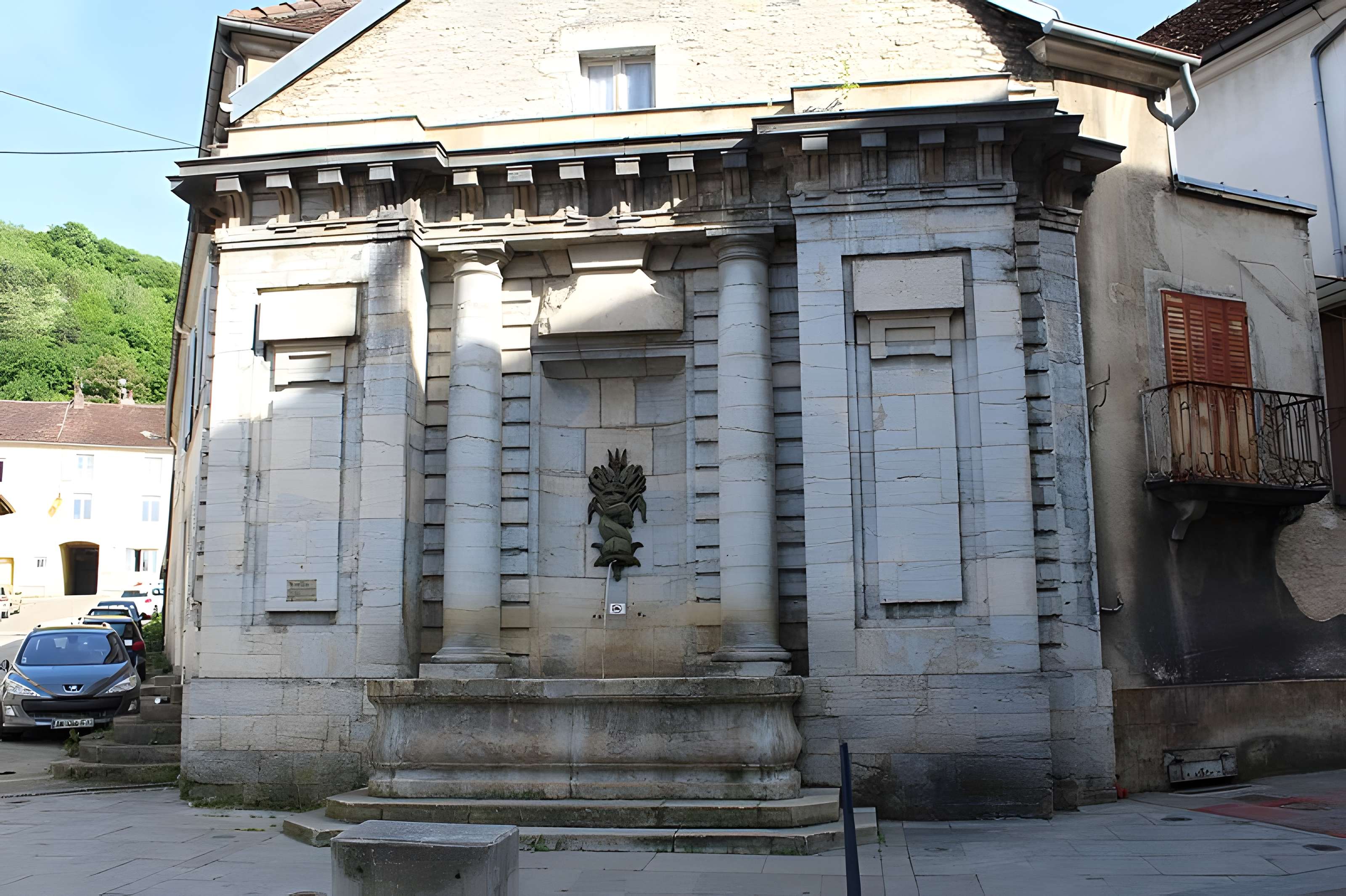 Fontaine de la Sirène à Poligny