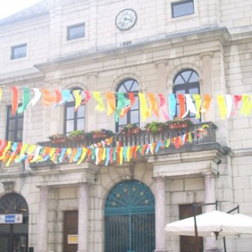 Fontaine de lhôtel de ville de Moirans-en-Montagne
