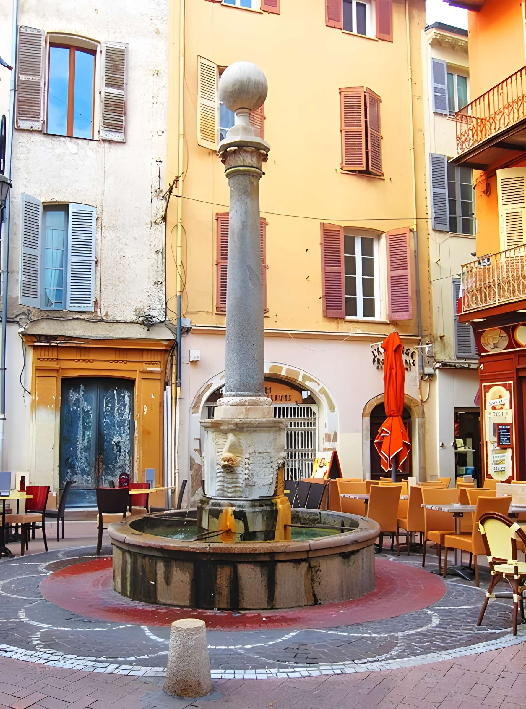 Fontaine de Vence à Antibes 