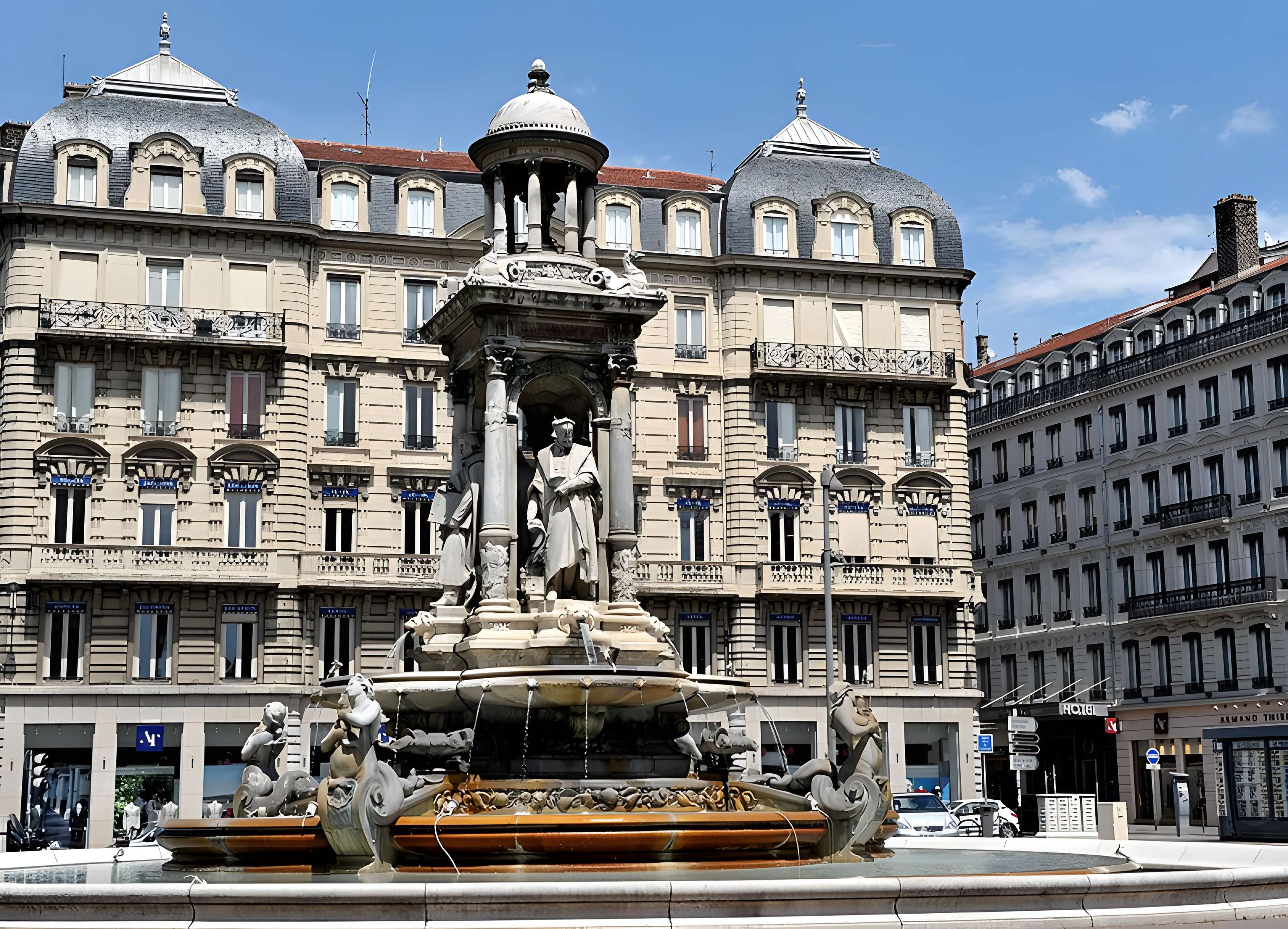 Fontaine des Jacobins de Lyon 