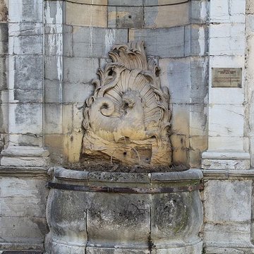 Fontaine du Cheval Marin de Poligny