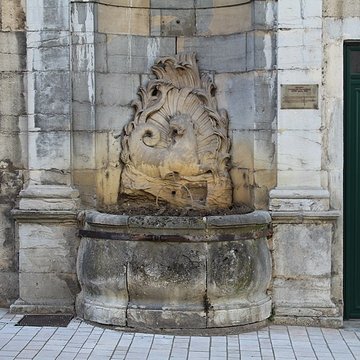 Fontaine du Cheval Marin de Poligny
