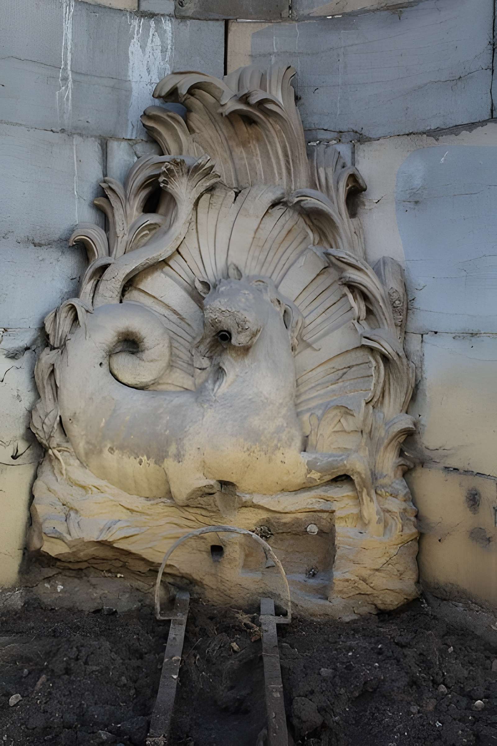 Fontaine du Cheval Marin de Poligny