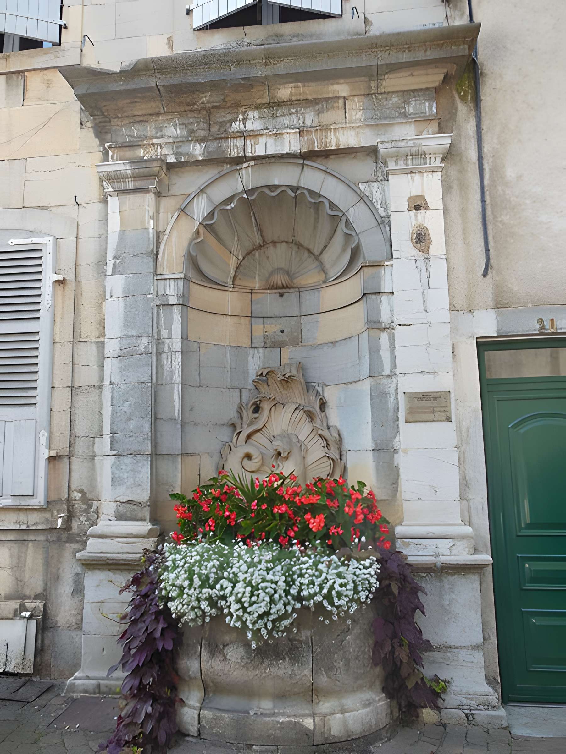 Fontaine du Cheval Marin de Poligny