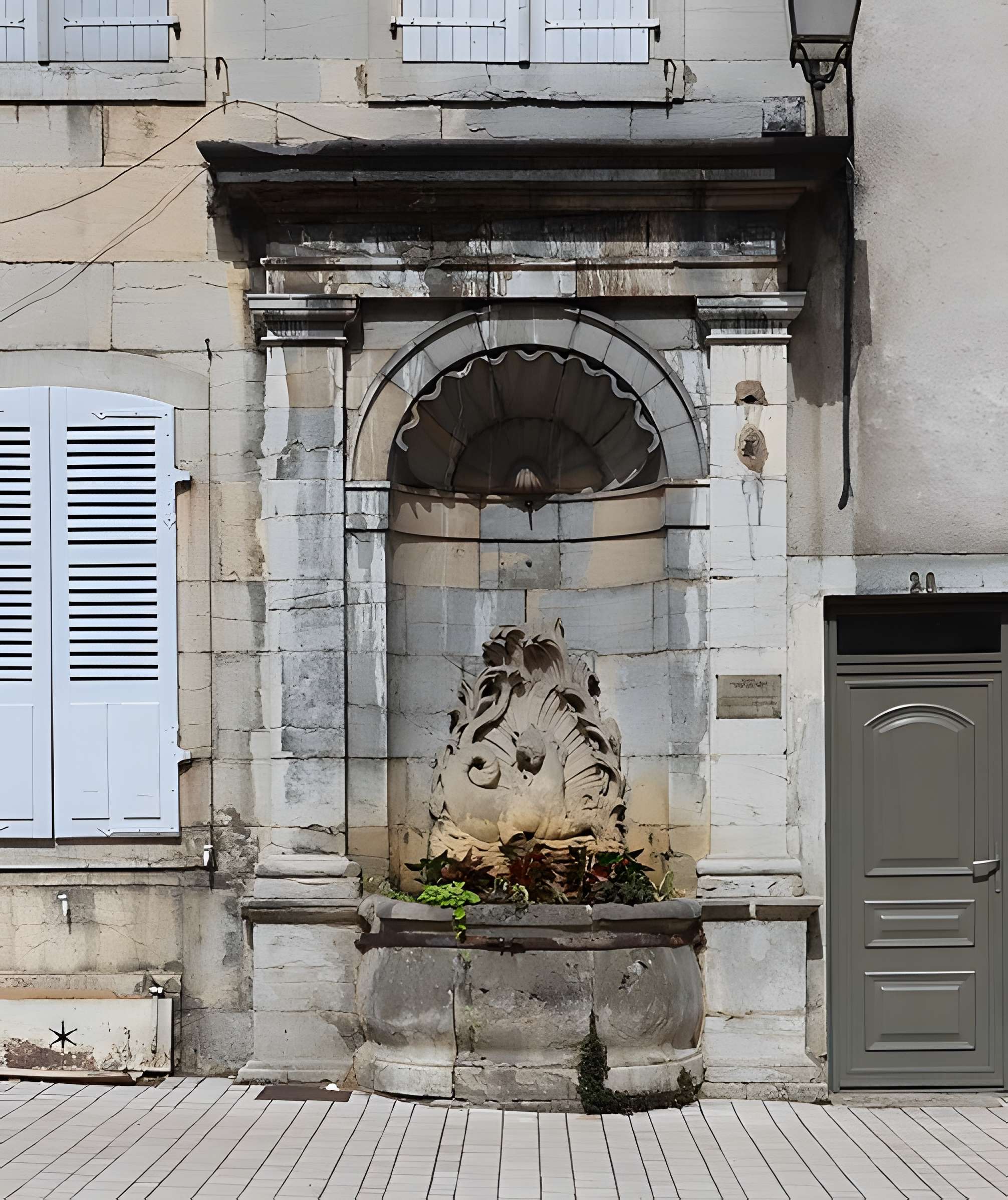 Fontaine du Cheval Marin de Poligny