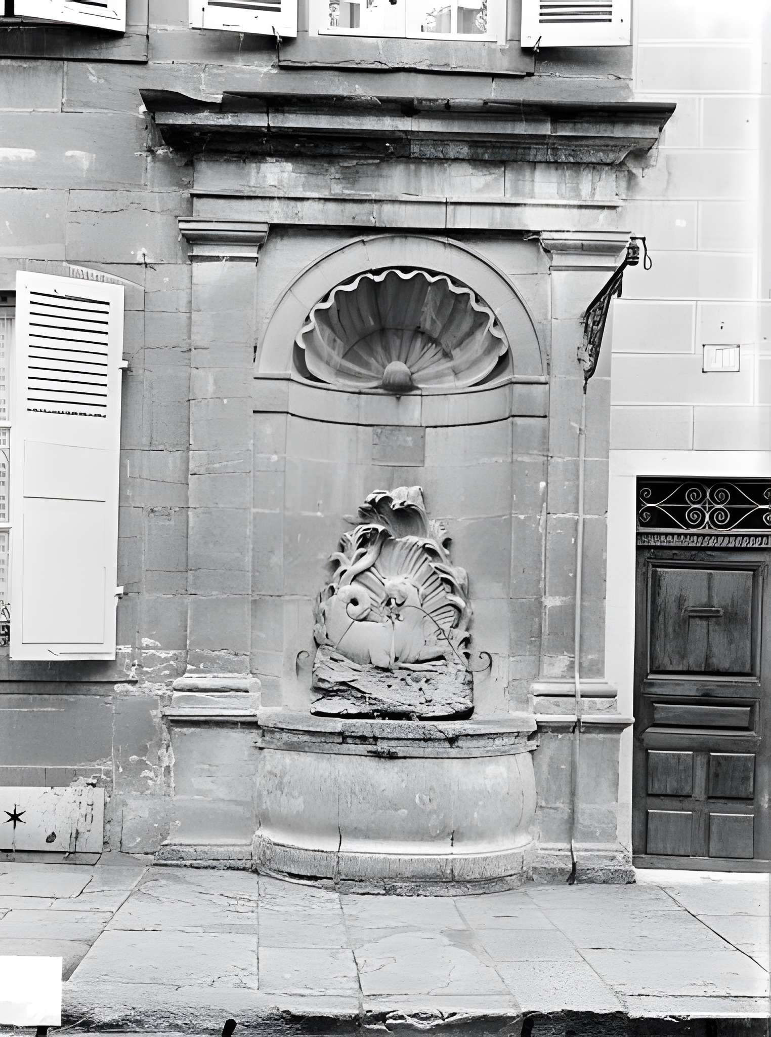 Fontaine du Cheval Marin de Poligny