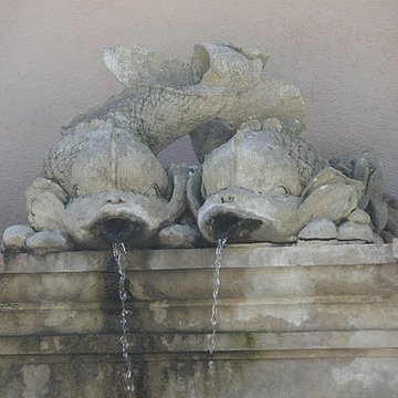 Fontaine du lavoir de Cotignac