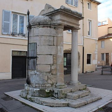 Fontaine du Taurobole à Lyon 