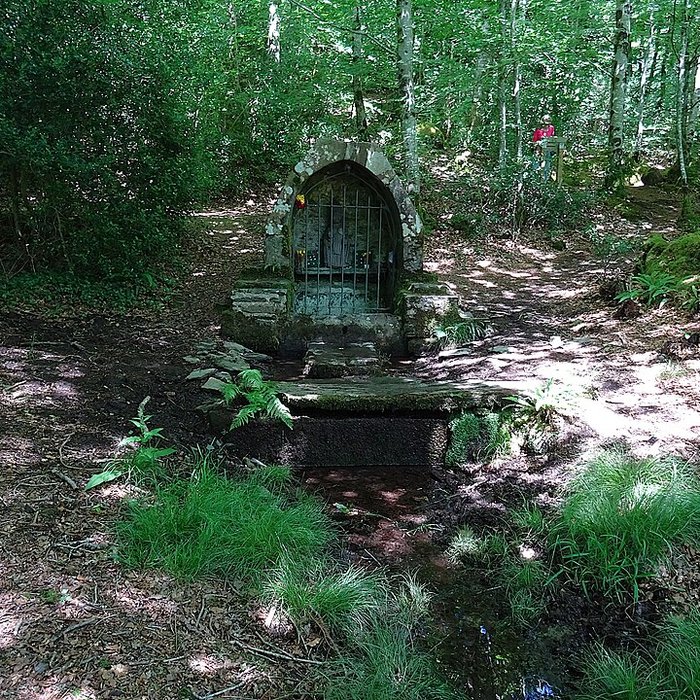 Photo de Fontaine et calvaire de Saint-Conval dHanvec