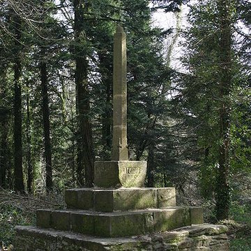 Fontaine et calvaire de Saint-Conval dHanvec