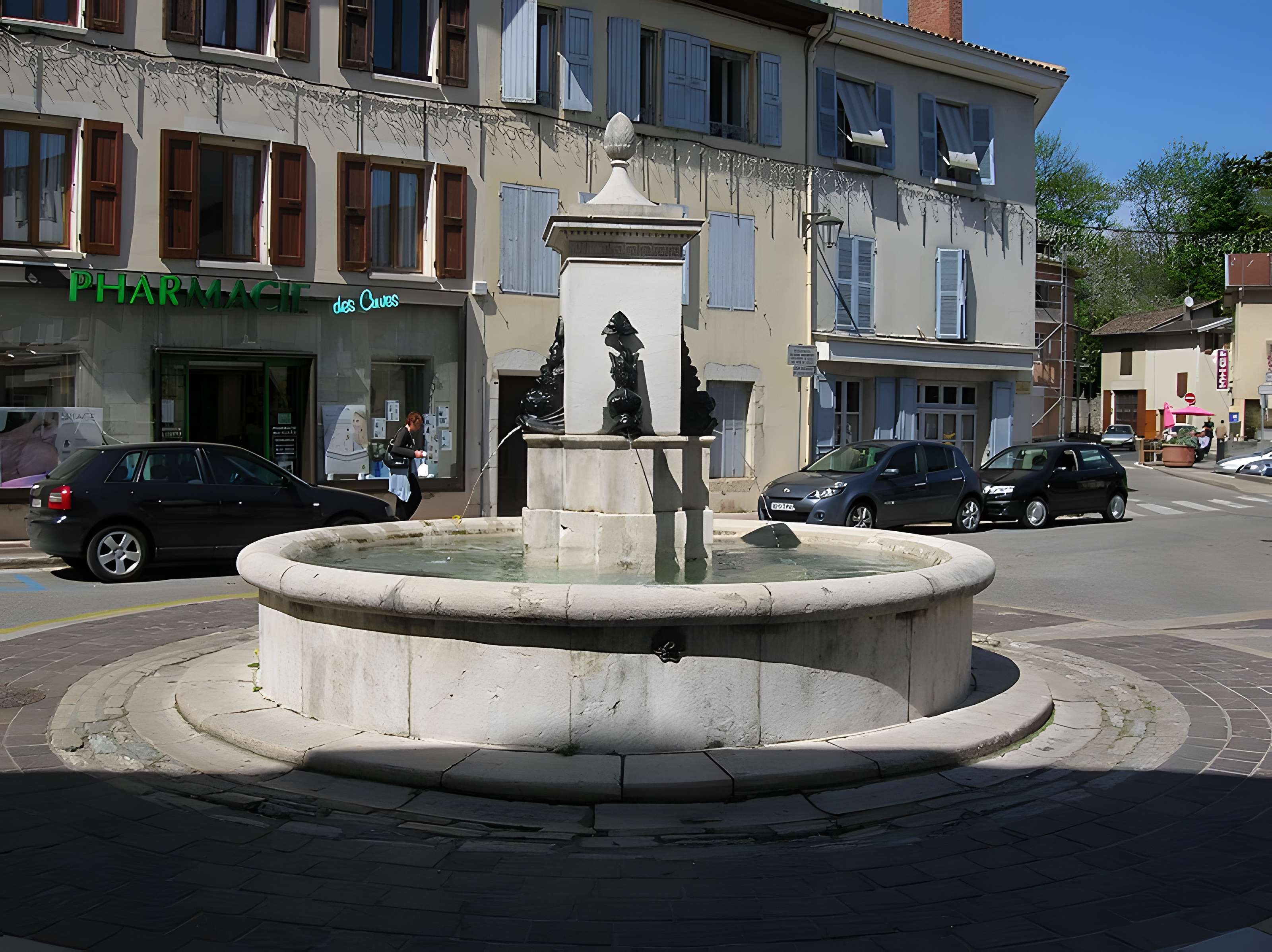 Fontaine Place de la République de Sassenage