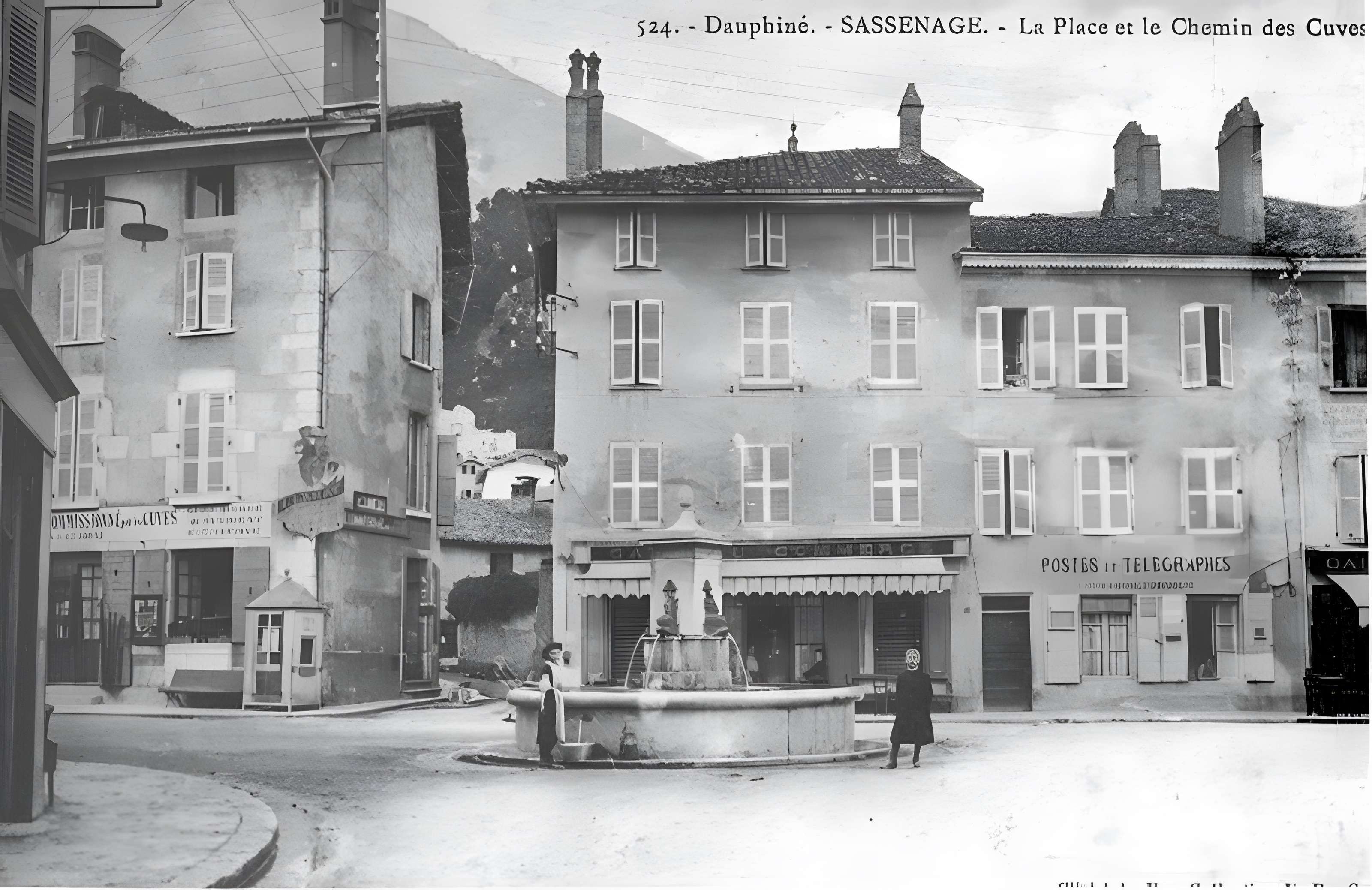 Fontaine Place de la République de Sassenage