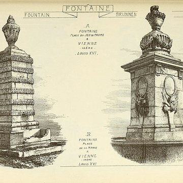 Fontaine Place de lHôtel-de-Ville de Vienne