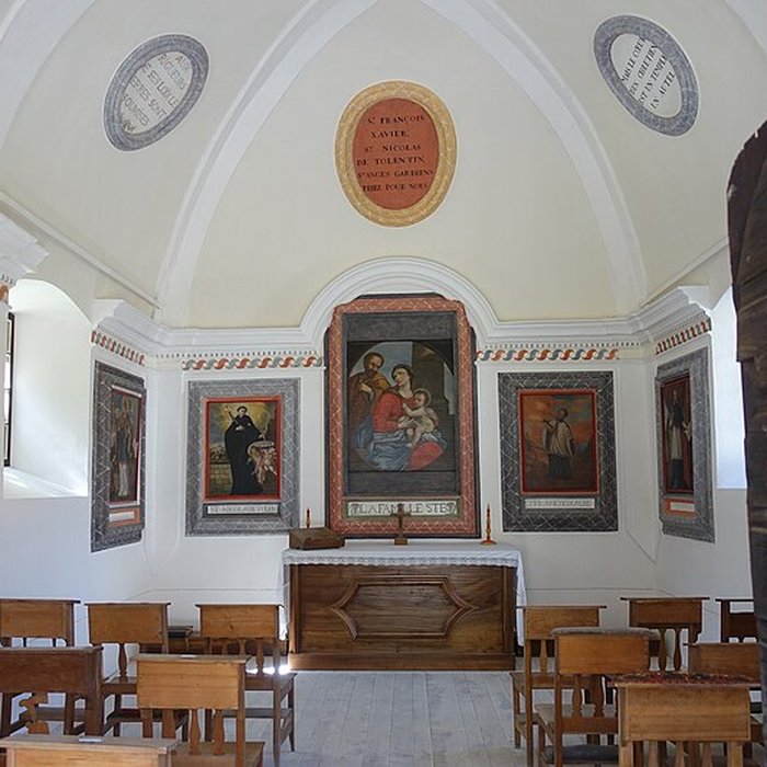 Photo de Chapelle du hameau des Plans, à Saint-Nicolas-de-Véroce