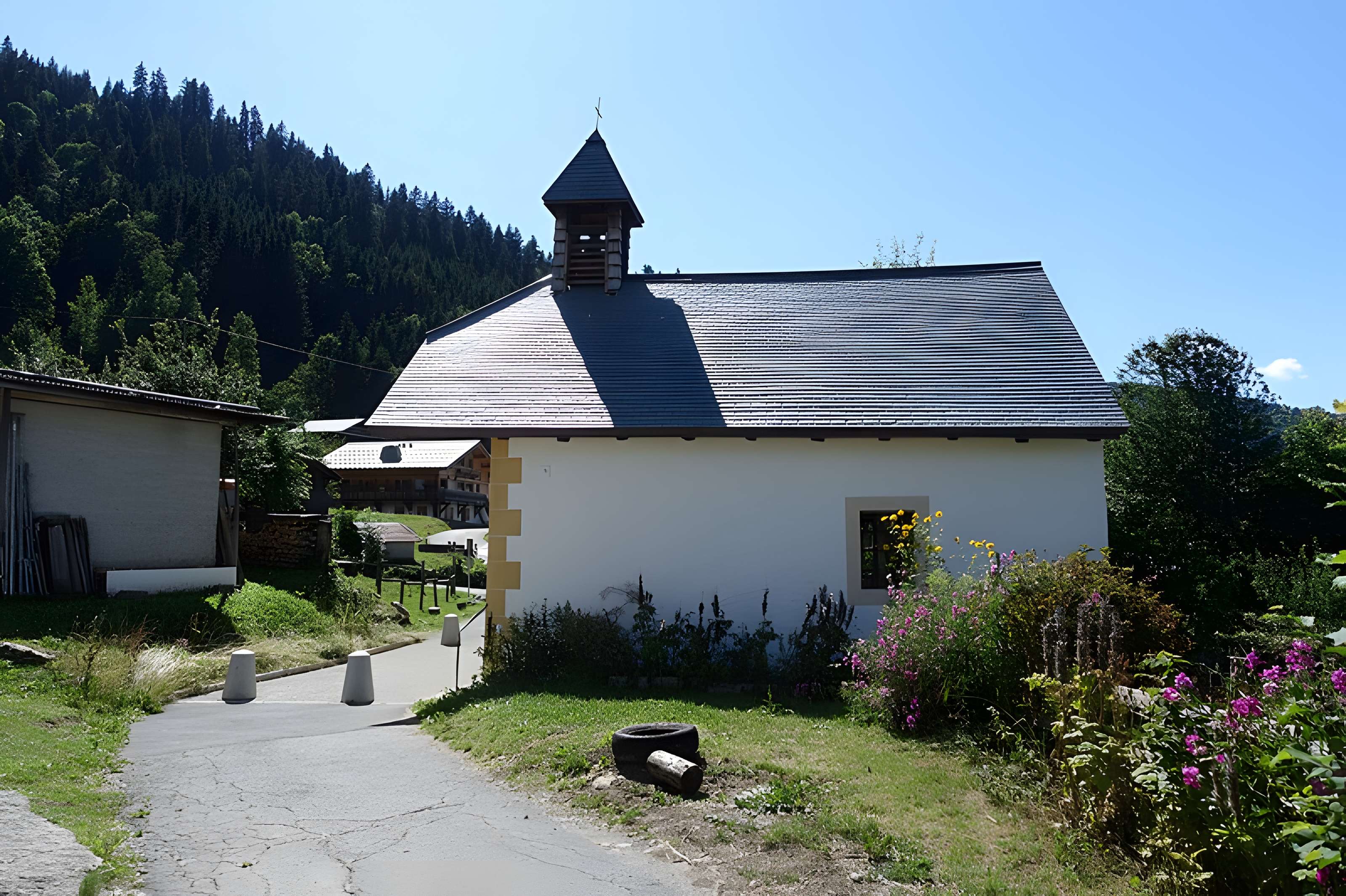 Chapelle du hameau des Plans, à Saint-Nicolas-de-Véroce