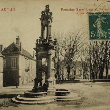 Fontaine Saint-Lazare dAutun
