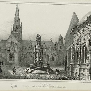 Fontaine Saint-Lazare dAutun