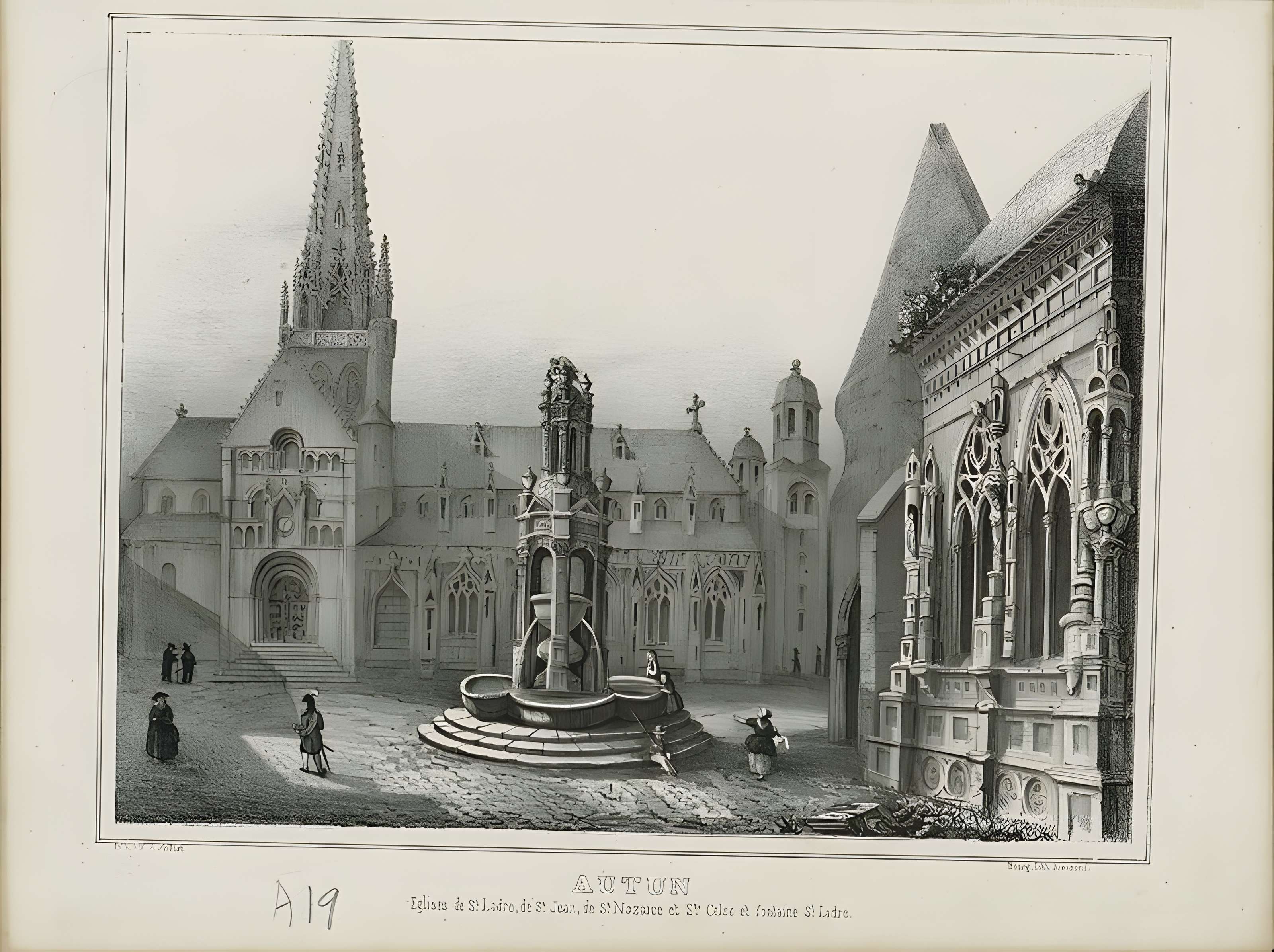 Fontaine Saint-Lazare d'Autun
