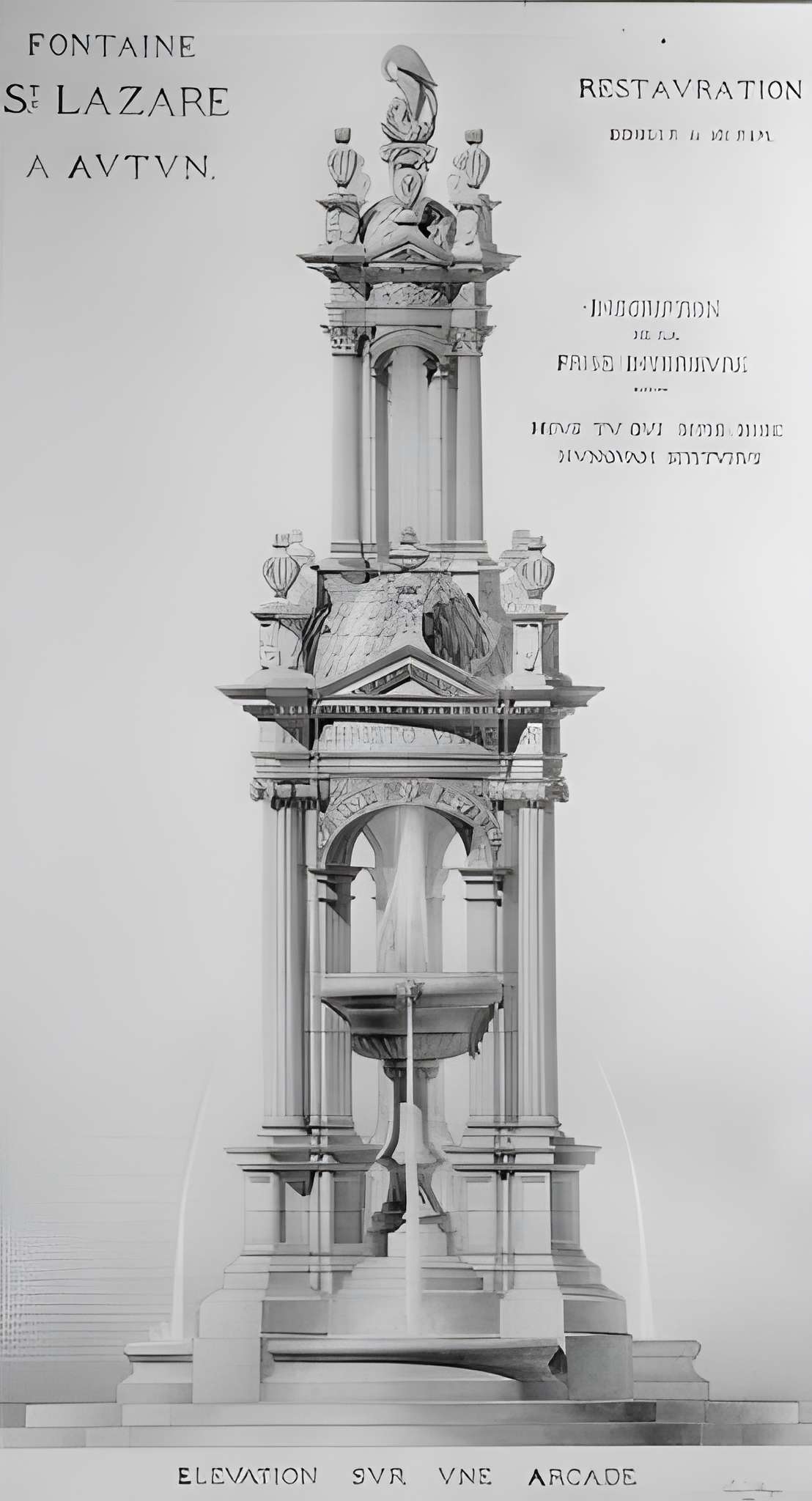 Fontaine Saint-Lazare d'Autun