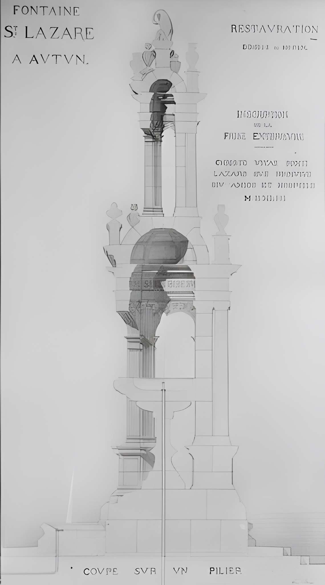 Fontaine Saint-Lazare d'Autun