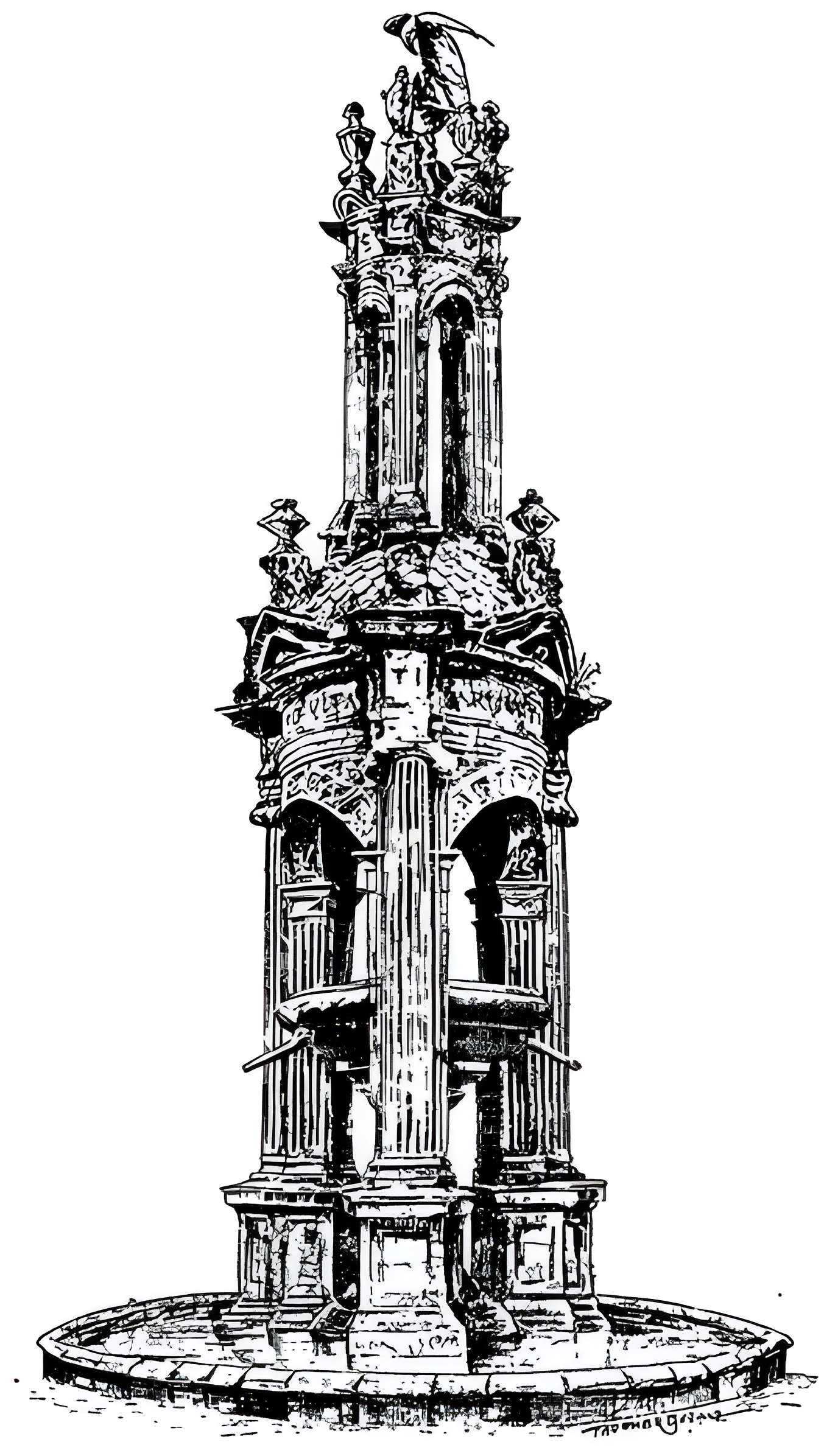 Fontaine Saint-Lazare d'Autun