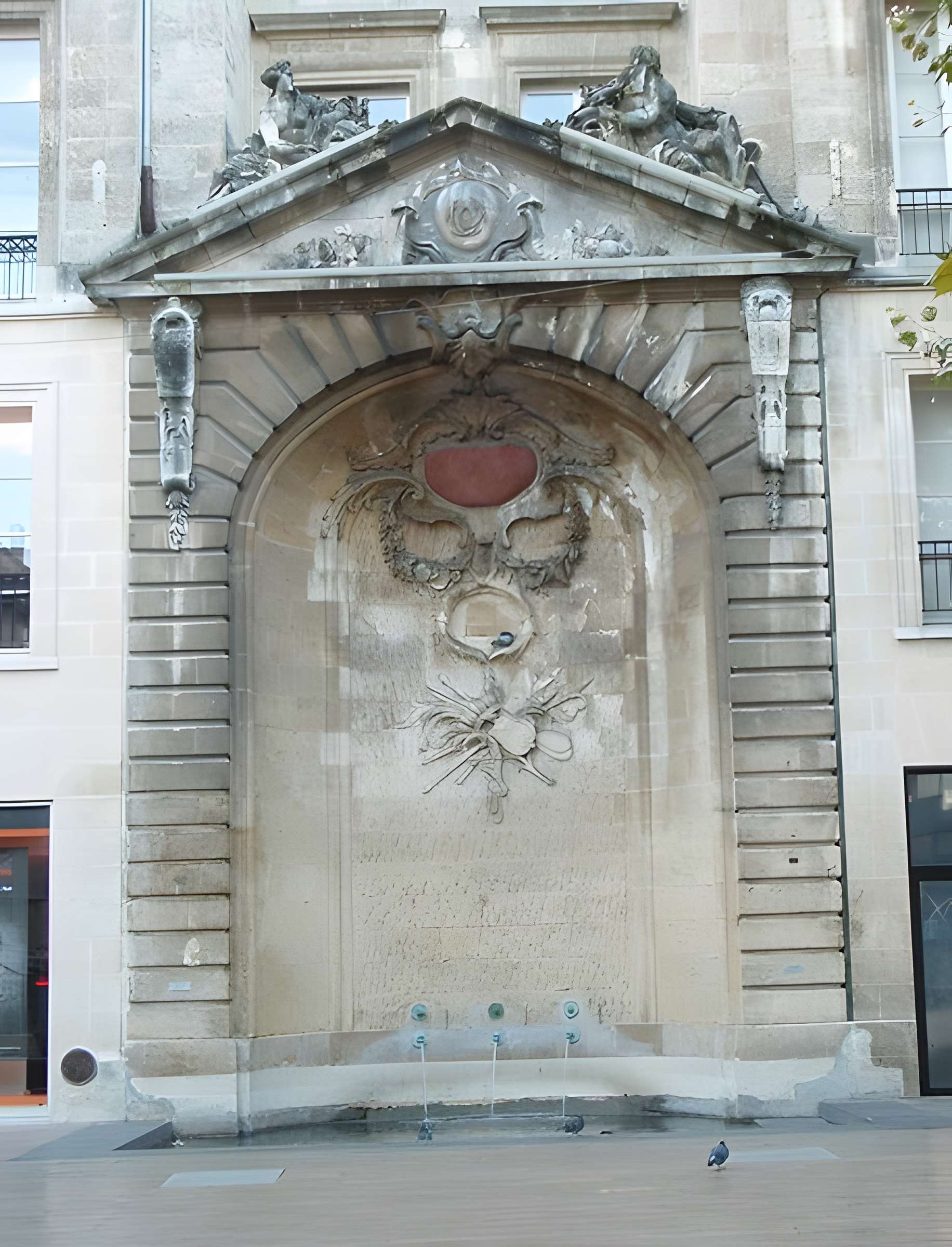 Fontaine Saint-Projet de Bordeaux 