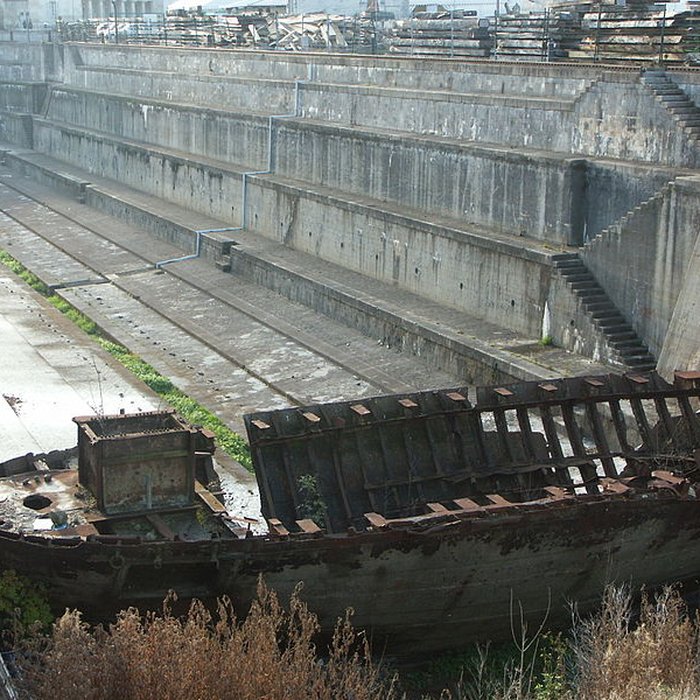 Photo de Formes de radoub de larsenal de Rochefort