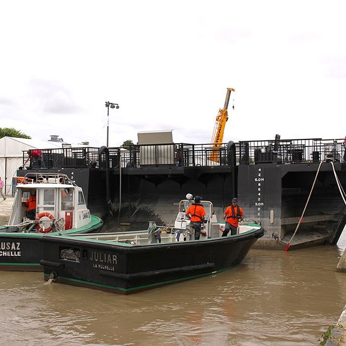 Photo de Formes de radoub de larsenal de Rochefort