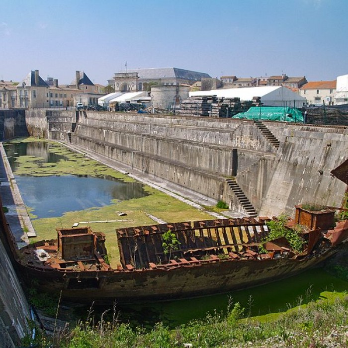Photo de Formes de radoub de larsenal de Rochefort