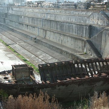 Formes de radoub de larsenal de Rochefort
