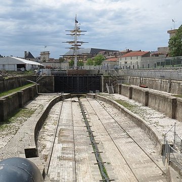 Formes de radoub de larsenal de Rochefort