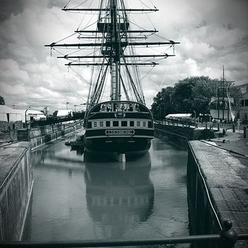 Formes de radoub de larsenal de Rochefort
