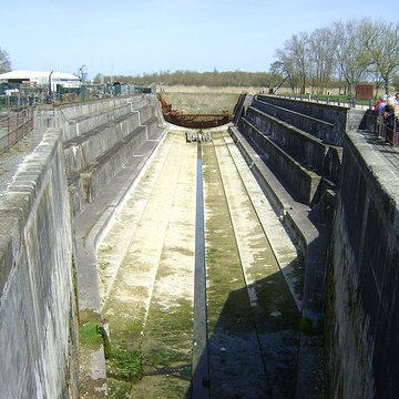 Formes de radoub de larsenal de Rochefort