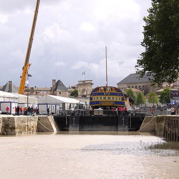 Formes de radoub de larsenal de Rochefort