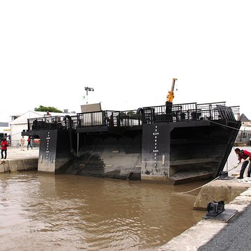 Formes de radoub de larsenal de Rochefort