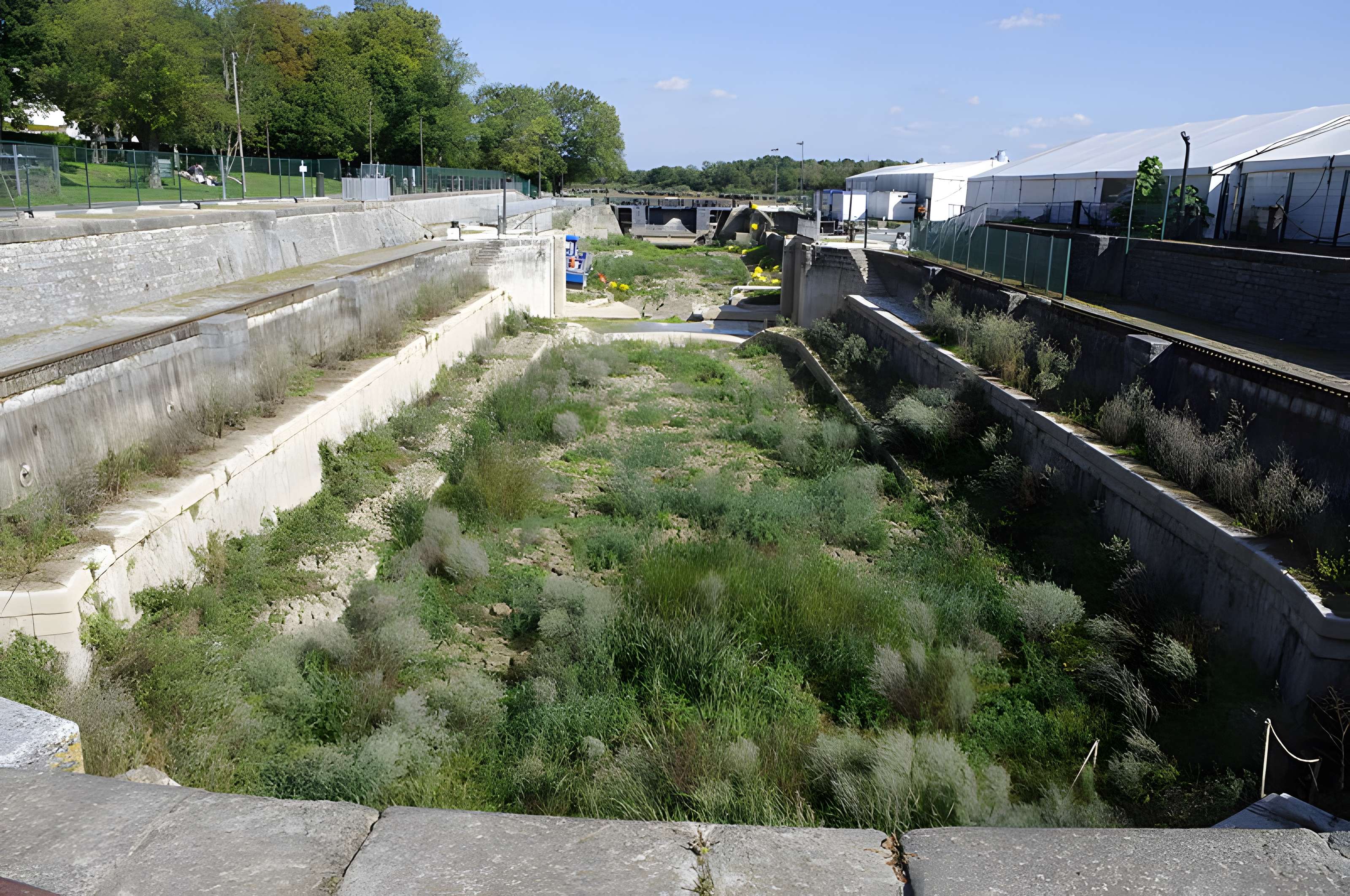 Formes de radoub de l'arsenal de Rochefort