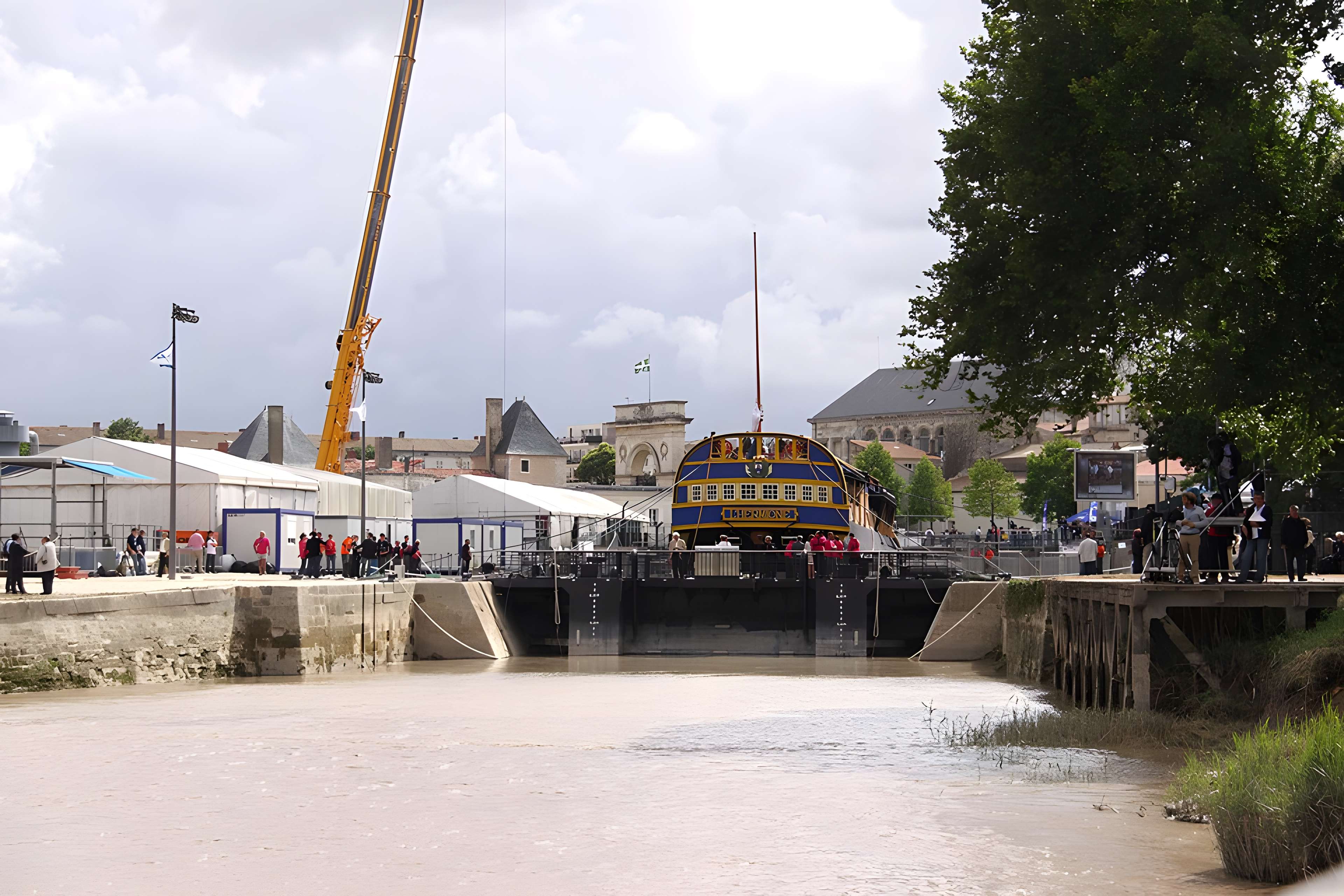 Formes de radoub de l'arsenal de Rochefort