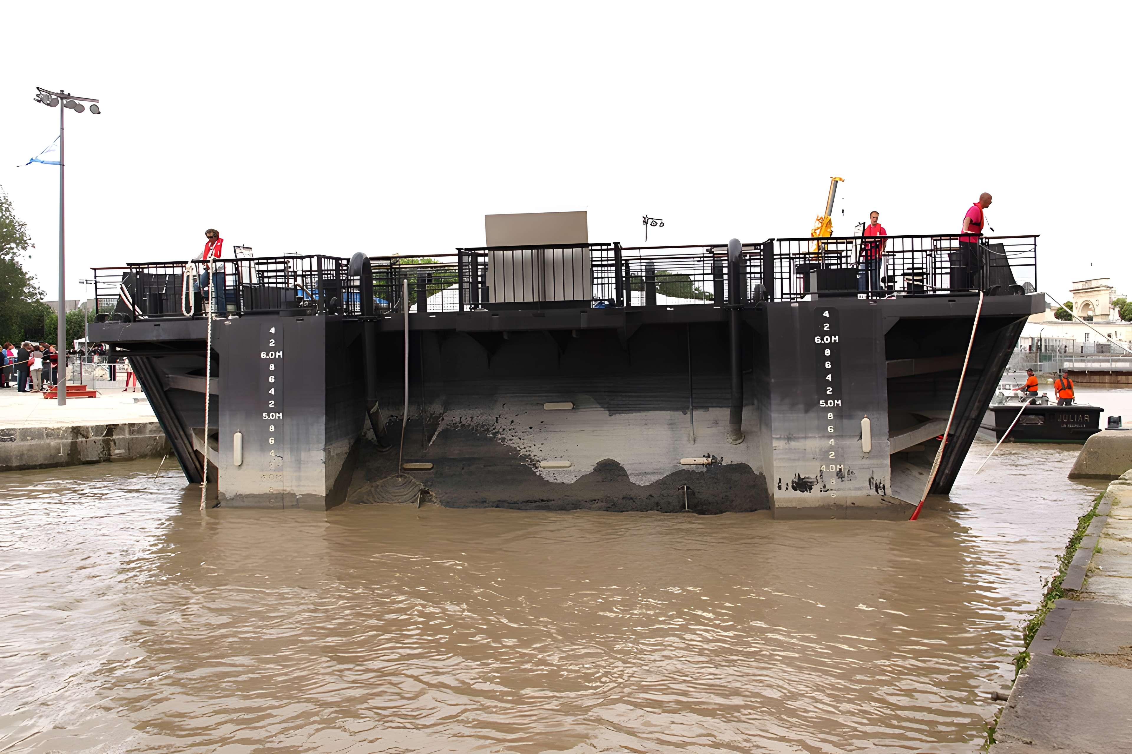 Formes de radoub de l'arsenal de Rochefort