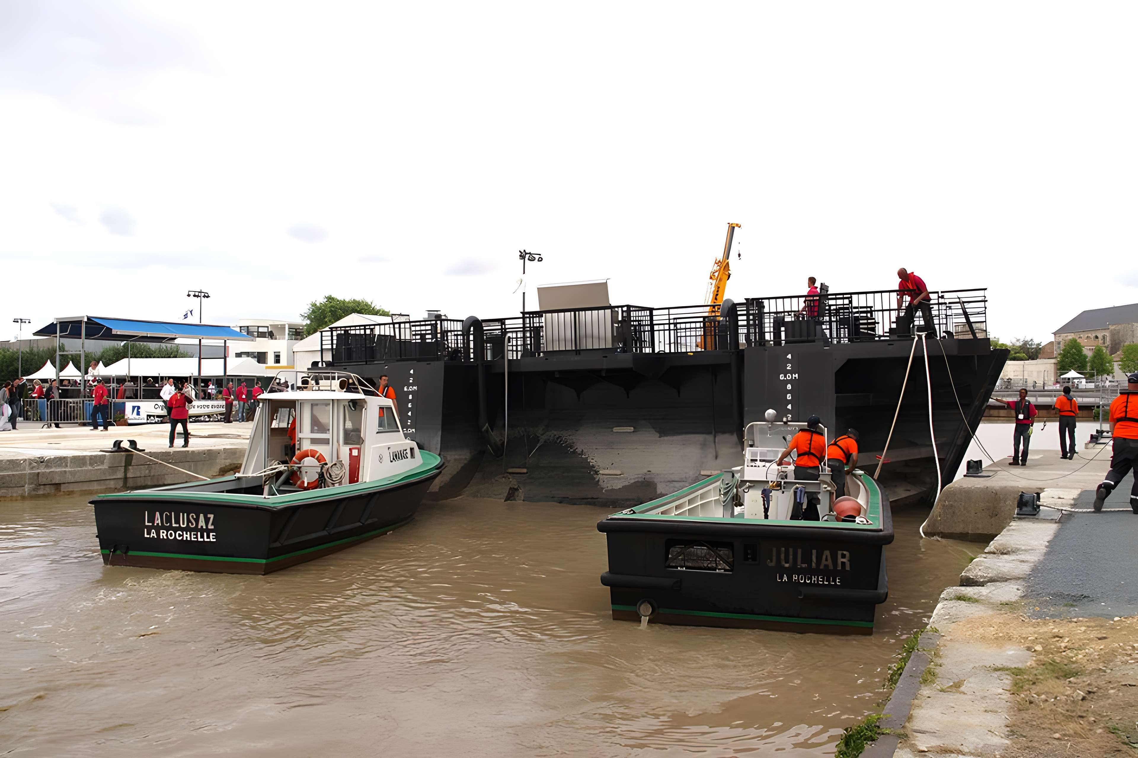 Formes de radoub de l'arsenal de Rochefort