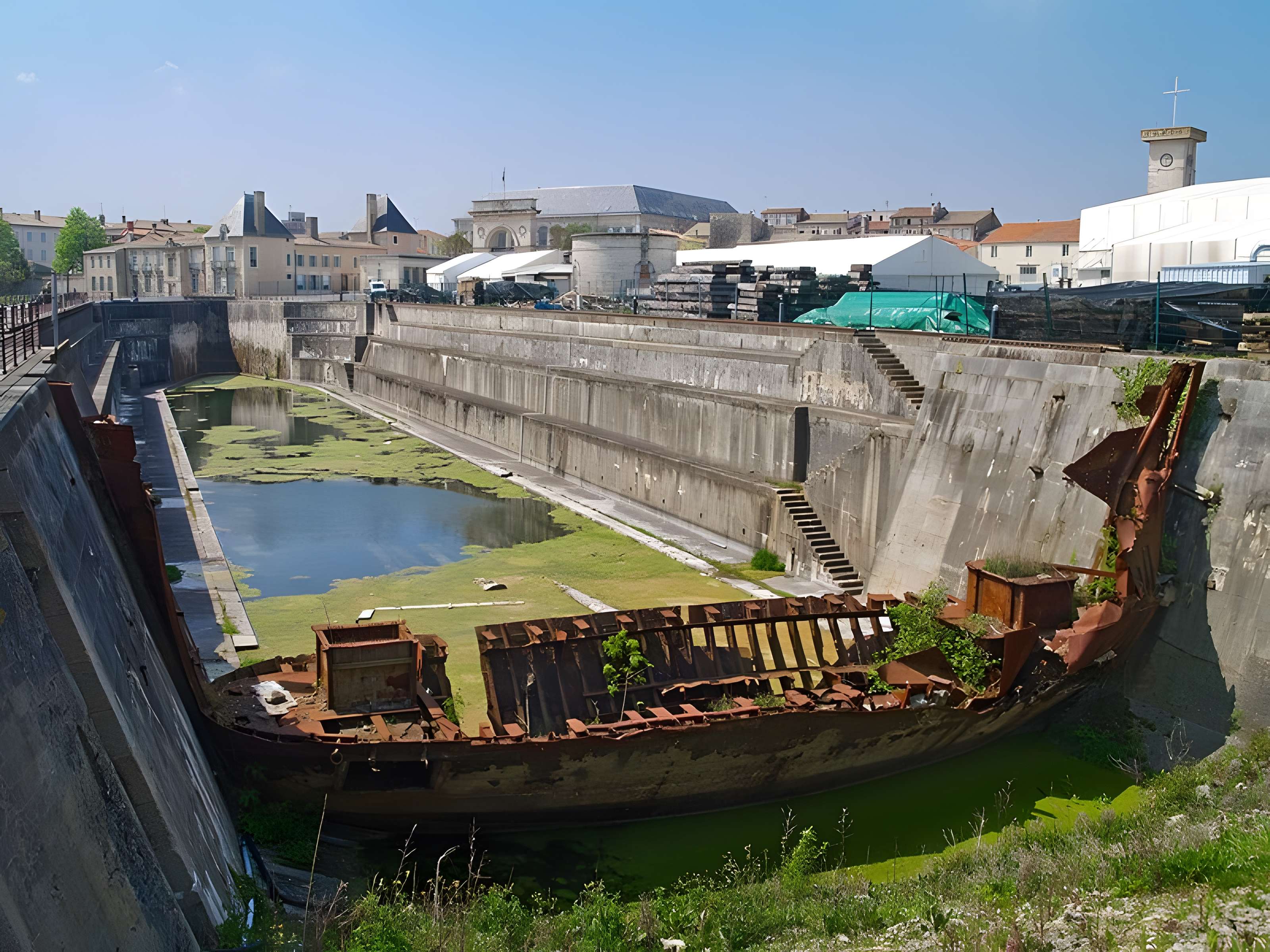 Formes de radoub de l'arsenal de Rochefort 