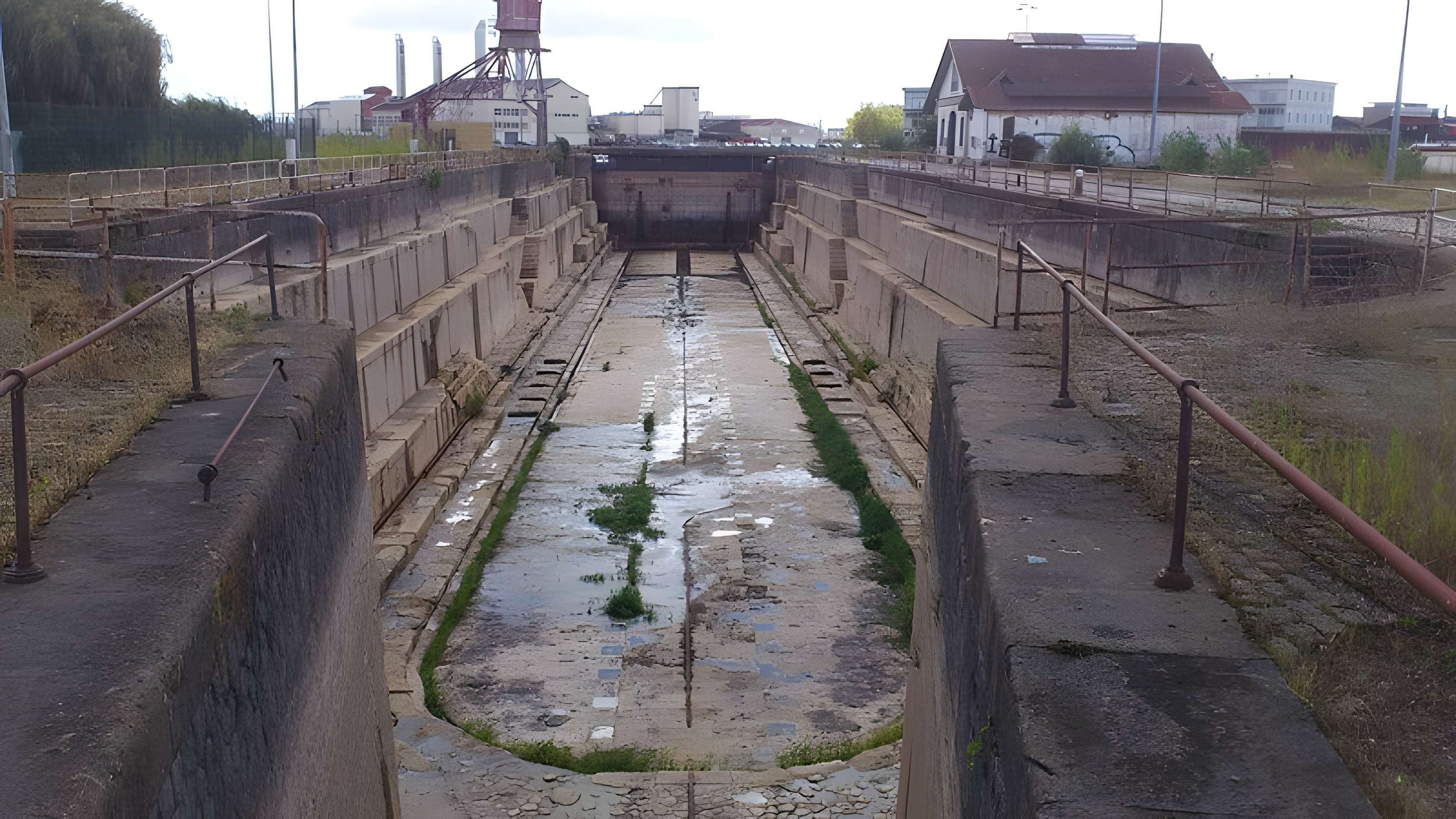Formes de radoub du port de Bordeaux 
