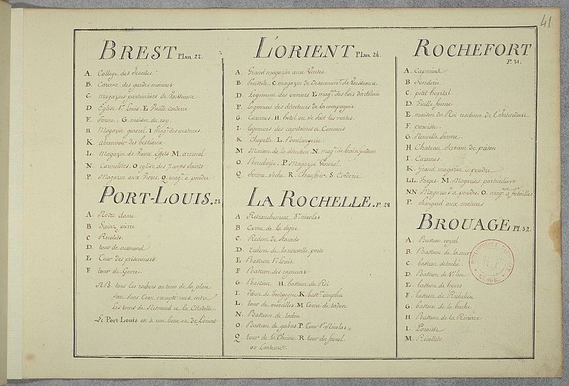 Fortifications maritimes de La Rochelle